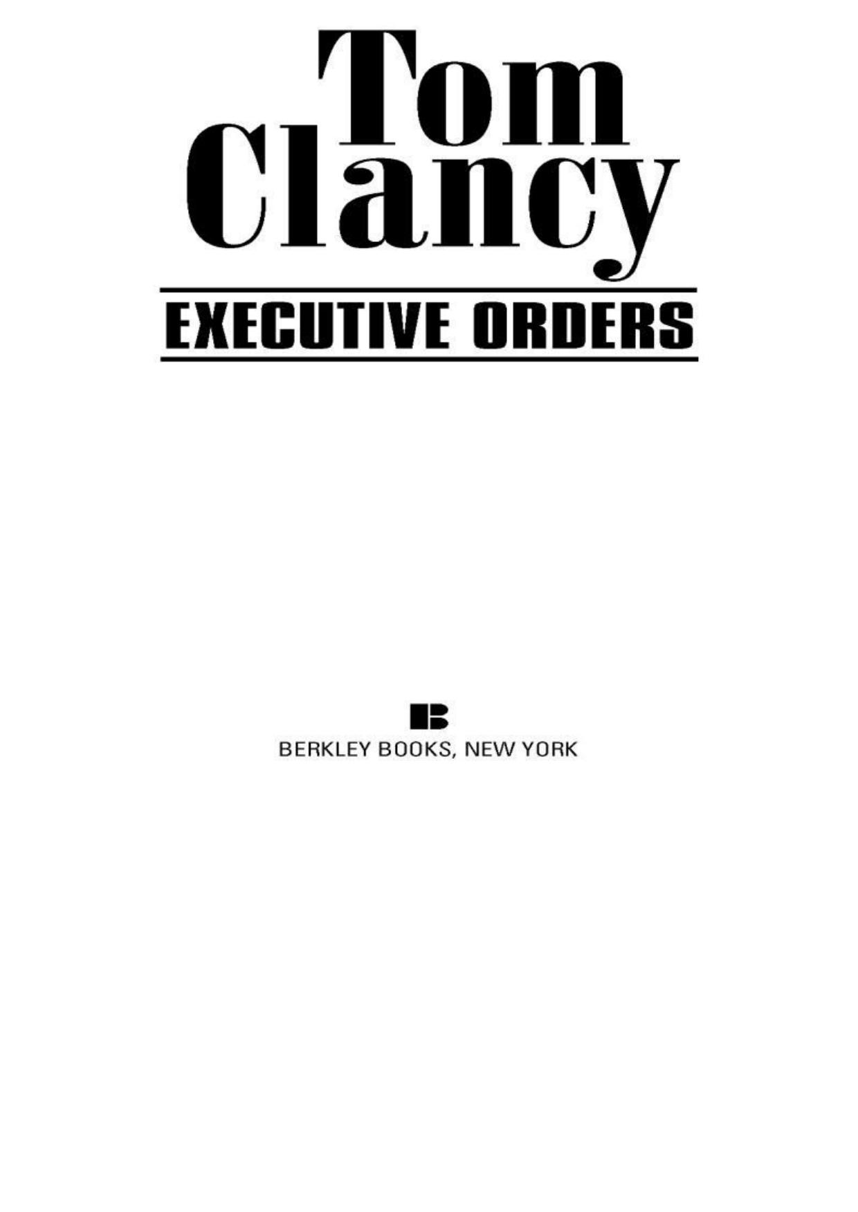 Executive Orders (1996)