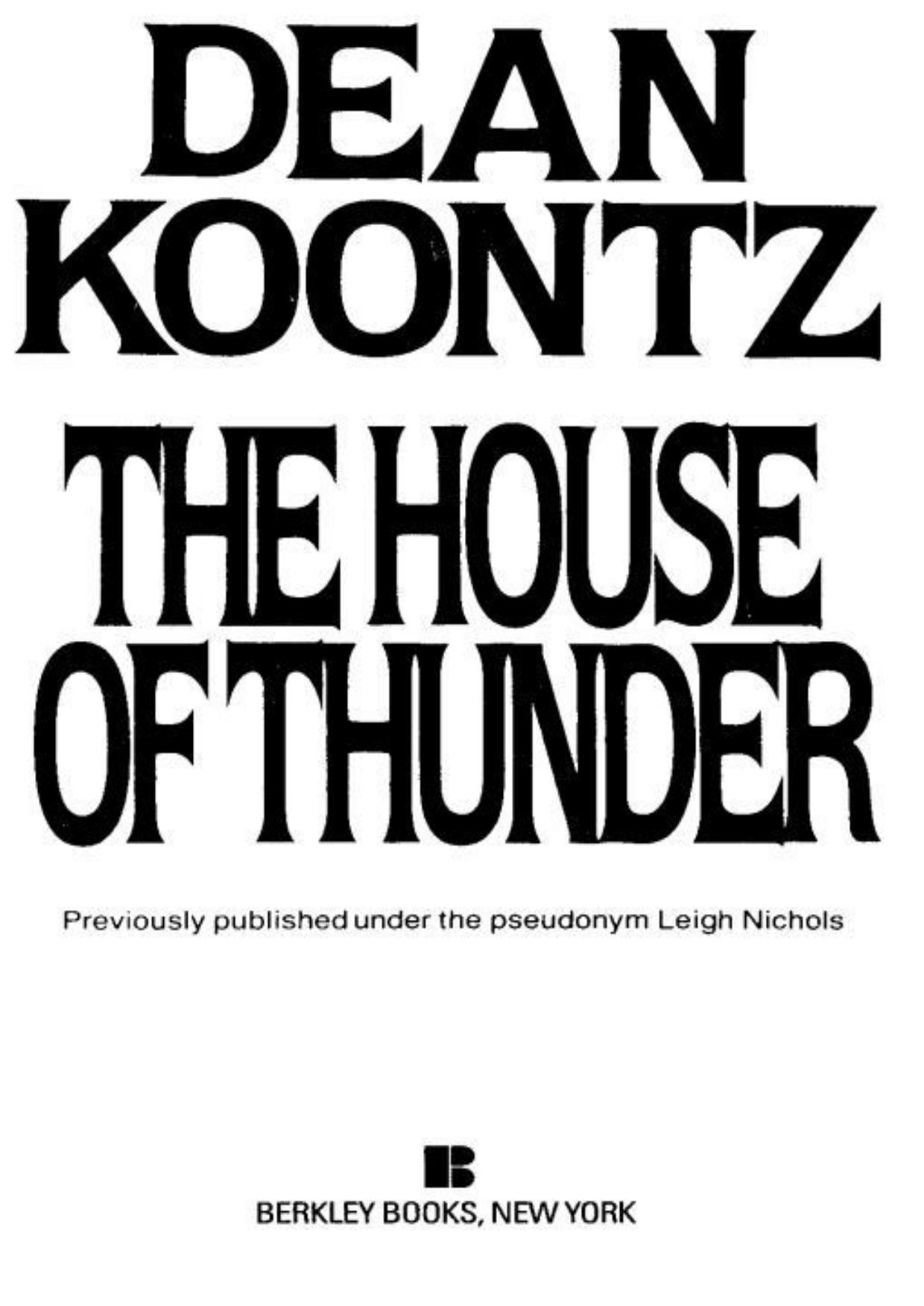 The House of Thunder