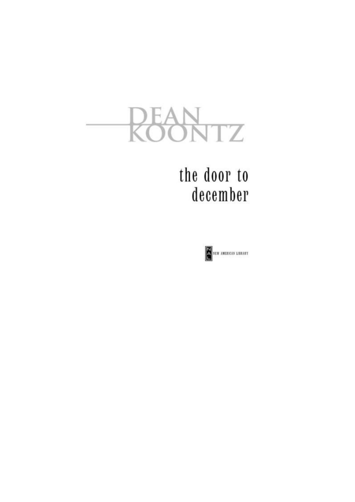 The Door to December